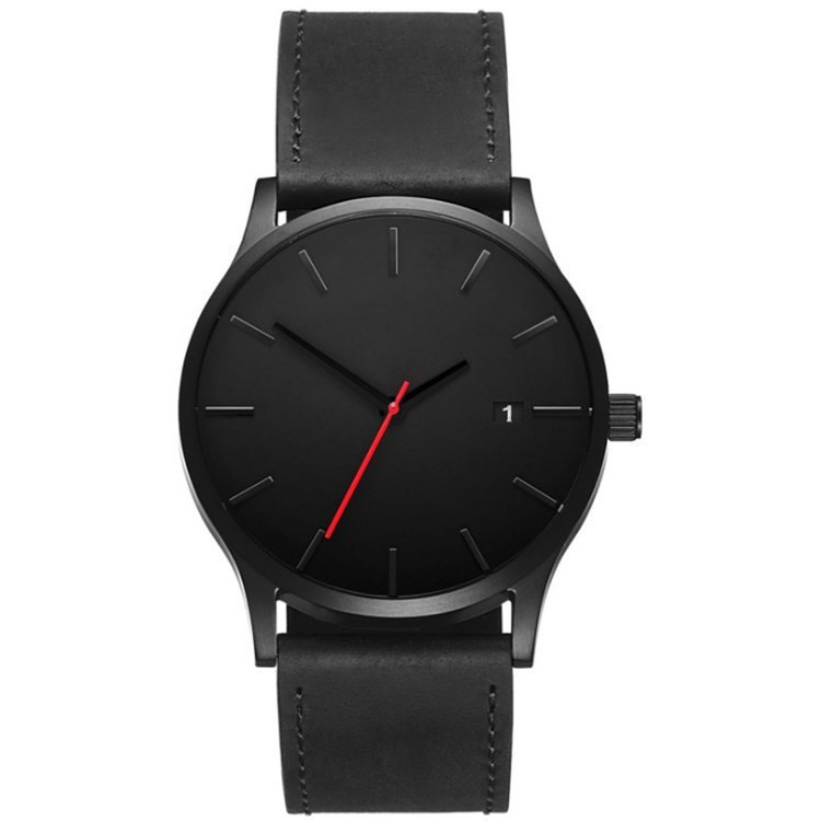 Scale - Men Formals & Ethnic Wear - Business Men Leather Belt Quartz Watch
