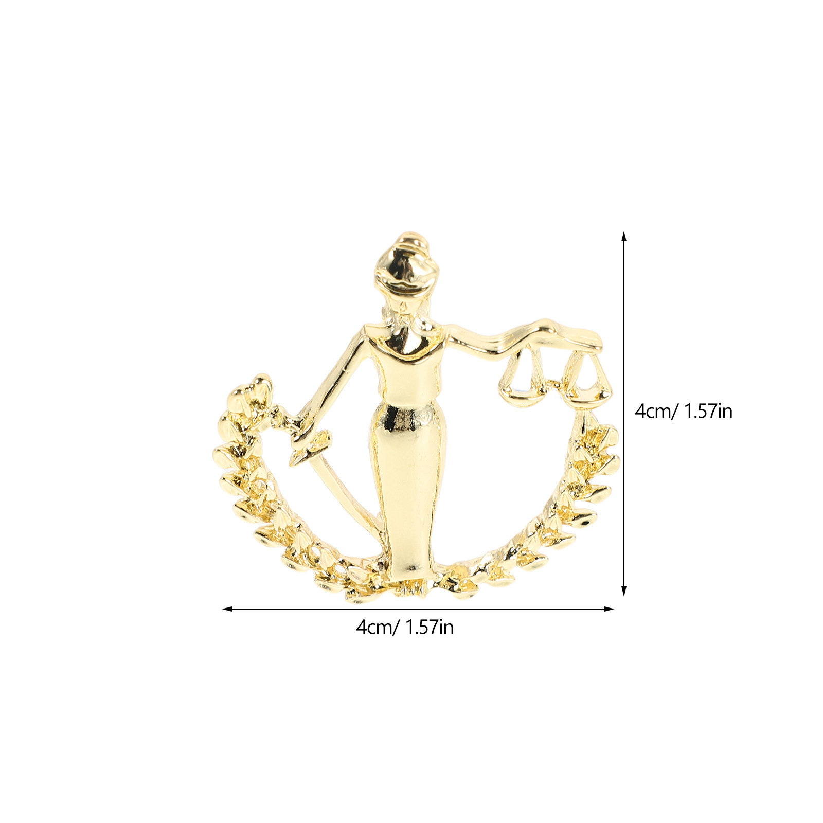 2Pcs Golden Libra Balance Broo - огляд і ціна Scale - Men Formals & Ethnic Wear