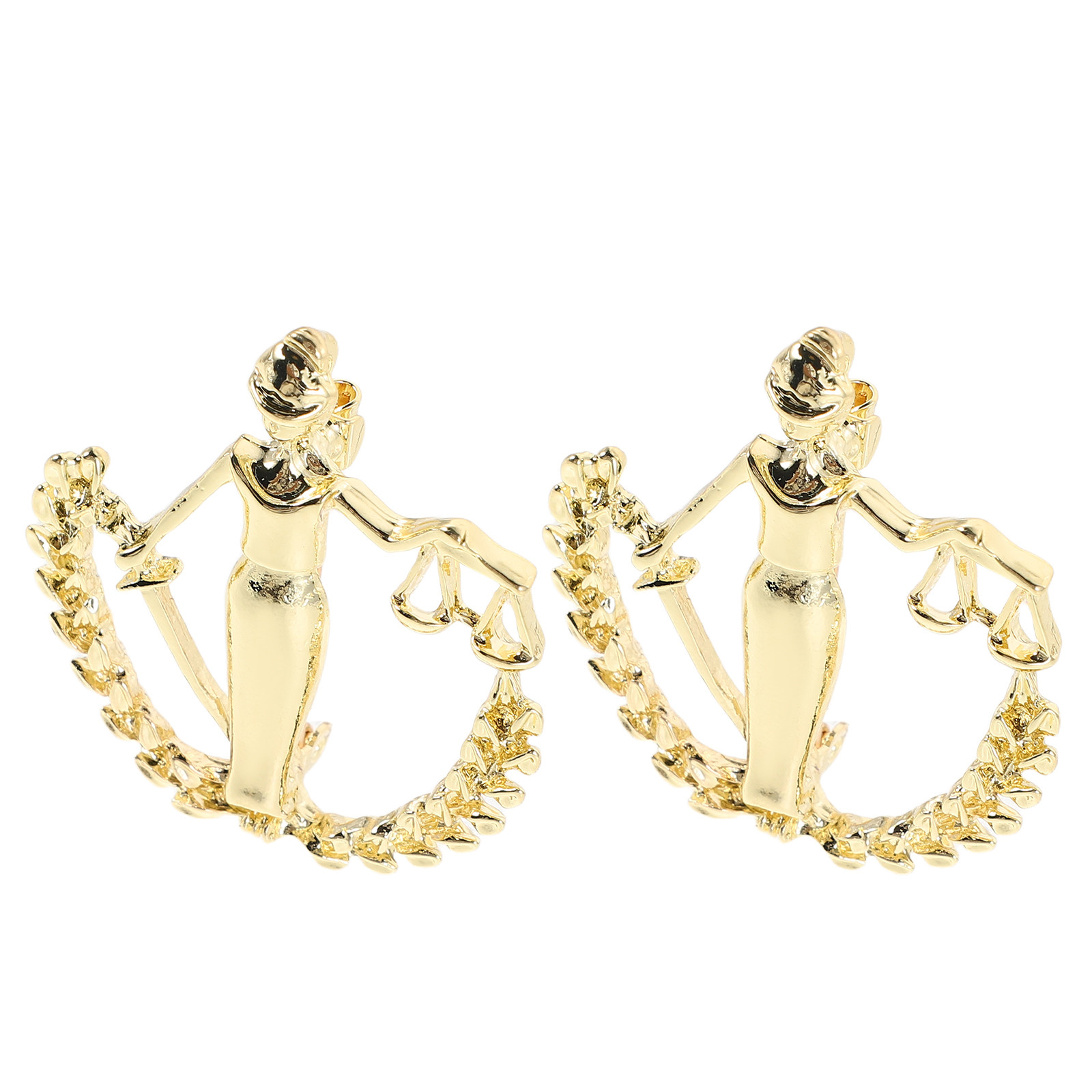 2Pcs Golden Libra Balance Broo - огляд і ціна Scale - Men Formals & Ethnic Wear