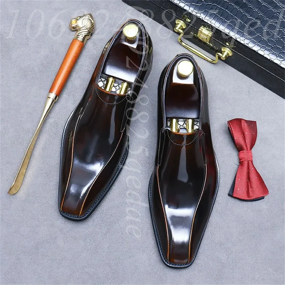 Men's Handmade Vintage Lace-Up - огляд і ціна Formal Men Daily Wear Footwear