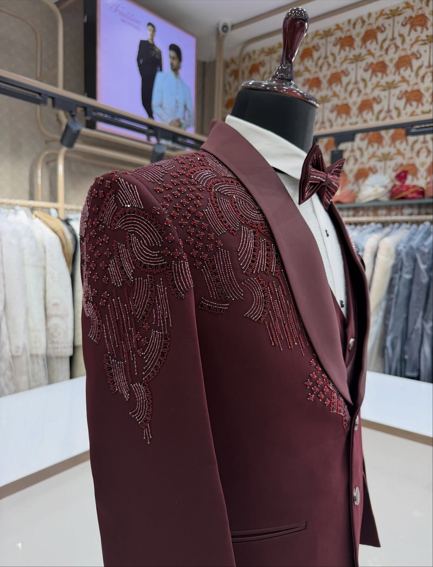3 Pieces Groom Wedding Tuxedos - огляд і ціна Men Formal Wear For Wedding