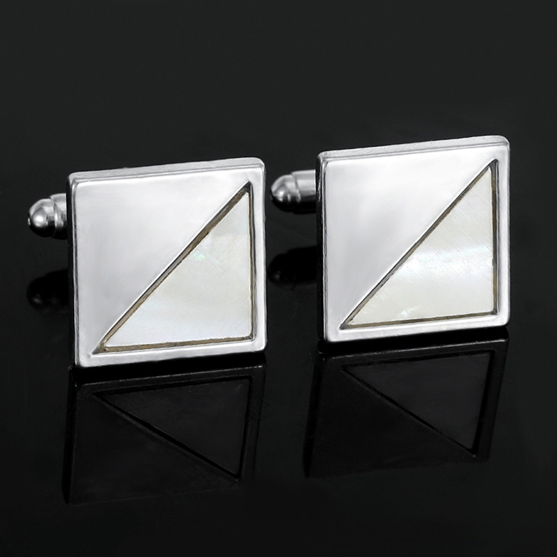 Square Snowflake Mirror Cuffli - огляд і ціна Scale - Men Formals & Ethnic Wear