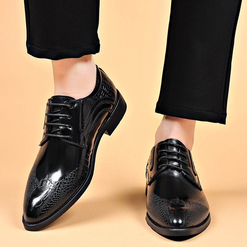 Men Dress Shoes Scale Pattern  - огляд і ціна Scale - Men Formals & Ethnic Wear