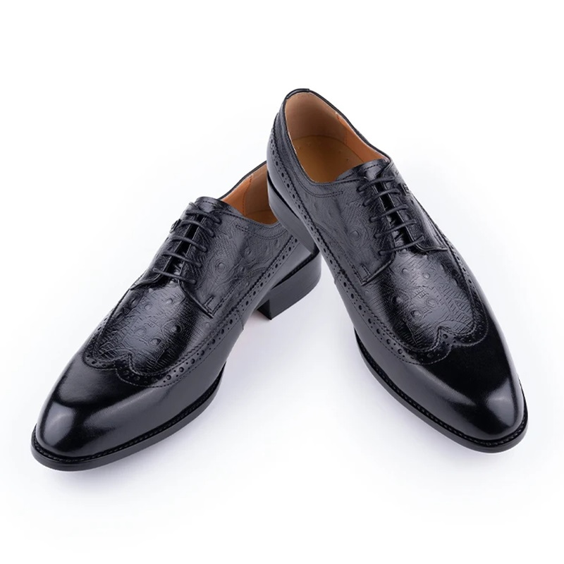 Men's Cowhide Leather Shoes La - огляд і ціна Formal Men Daily Wear Footwear