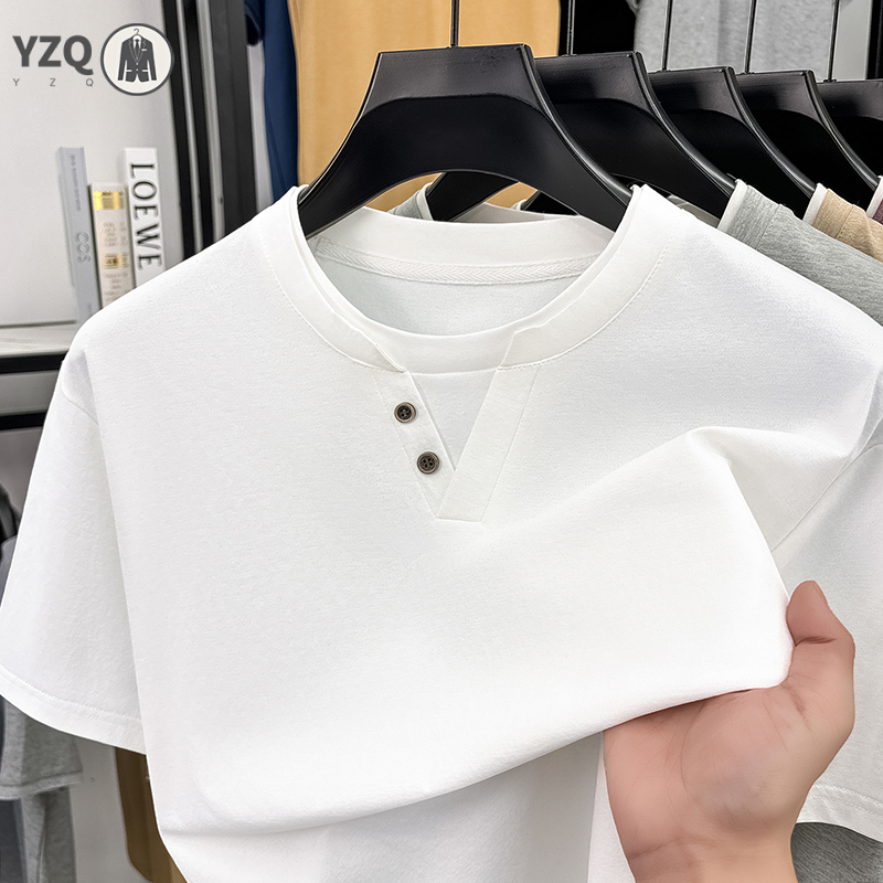 Mens Short Sleeve T Shirt Henl - огляд і ціна Slim Fit Suit Set