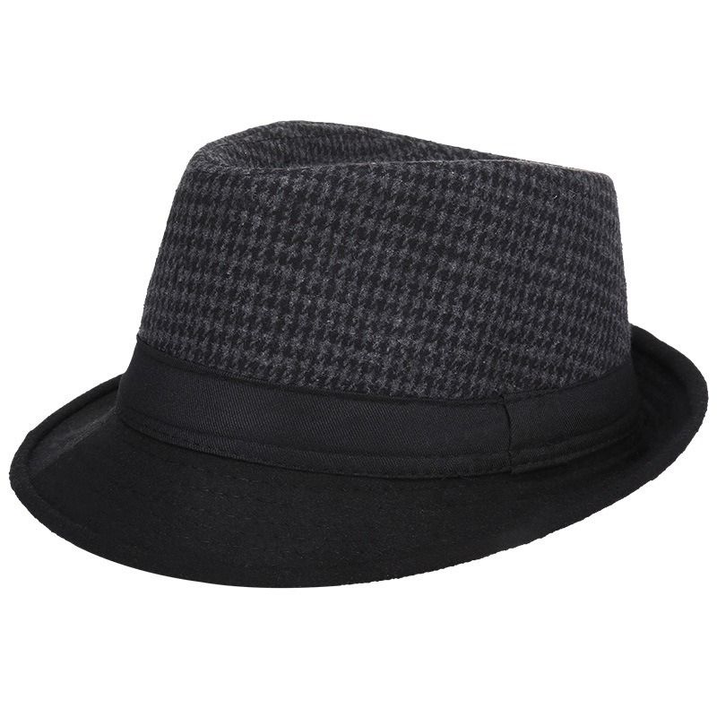 Men Autumn Winter Wool Fedora  - огляд і ціна Men'S Vintage Formal Wear