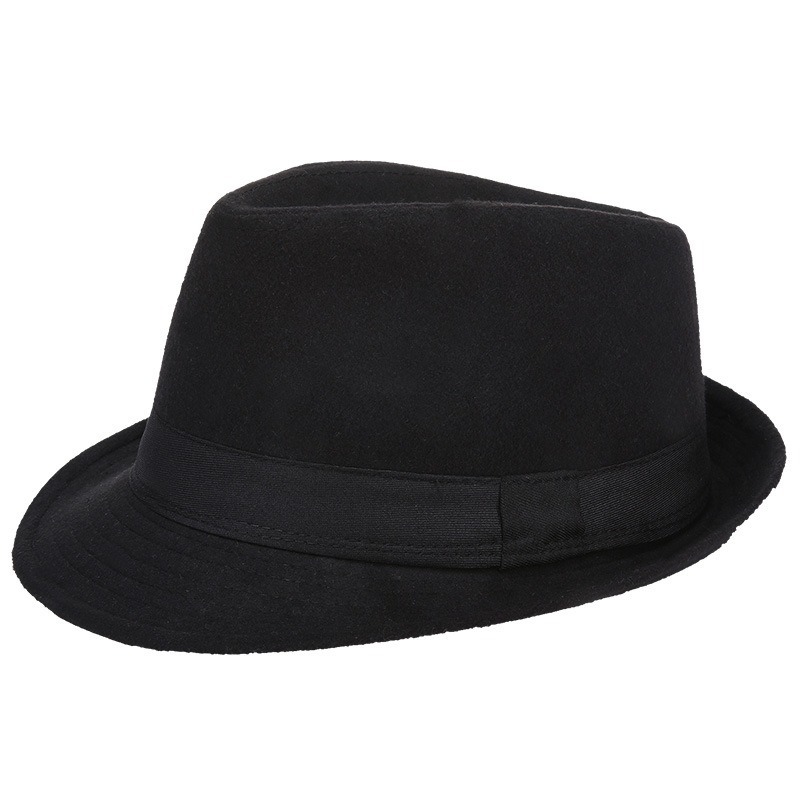 Men Autumn Winter Wool Fedora  - огляд і ціна Men'S Vintage Formal Wear