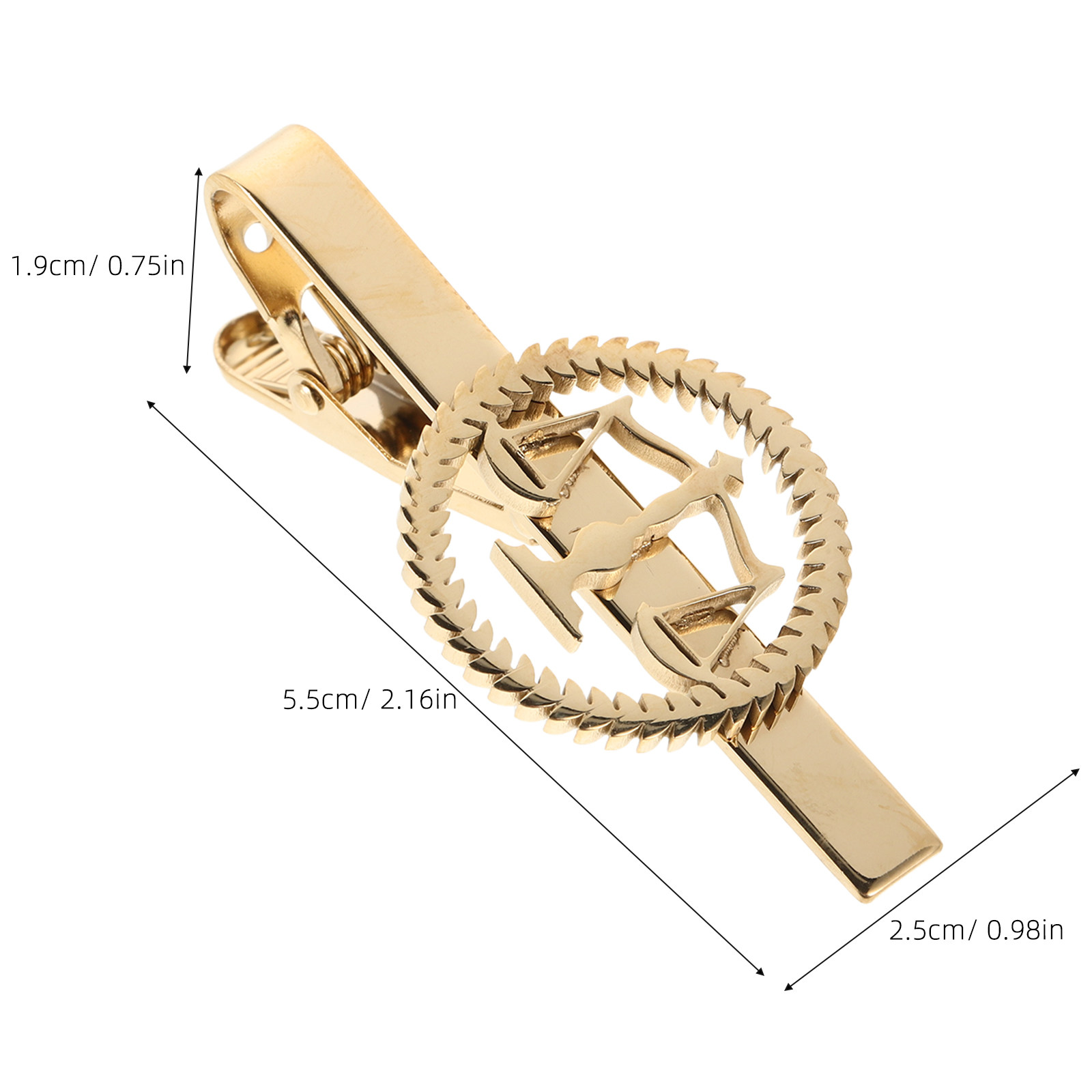 Libra Tie Clip Gold Plated Sta - огляд і ціна Scale - Men Formals & Ethnic Wear