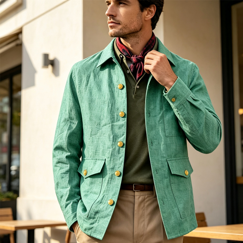 Vintage Men's Linen Jacket Lap - огляд і ціна Men'S Vintage Formal Wear